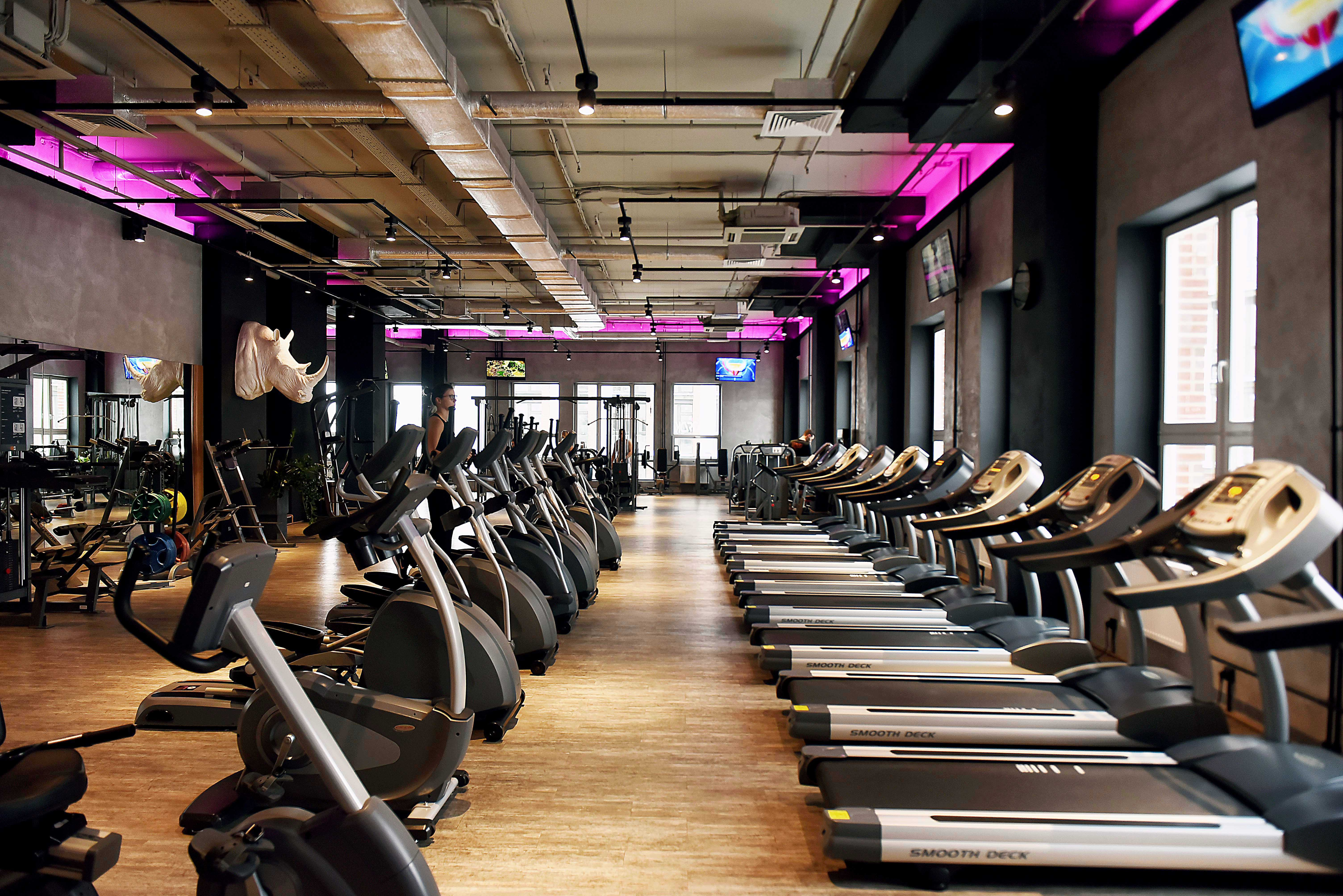Gym Venue showing exercise machines